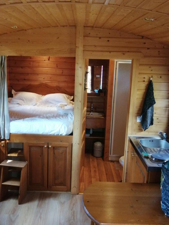 Les Roulottes De La Ferme Des Chanaux Saint-Julien-d'Ance Екстер'єр фото