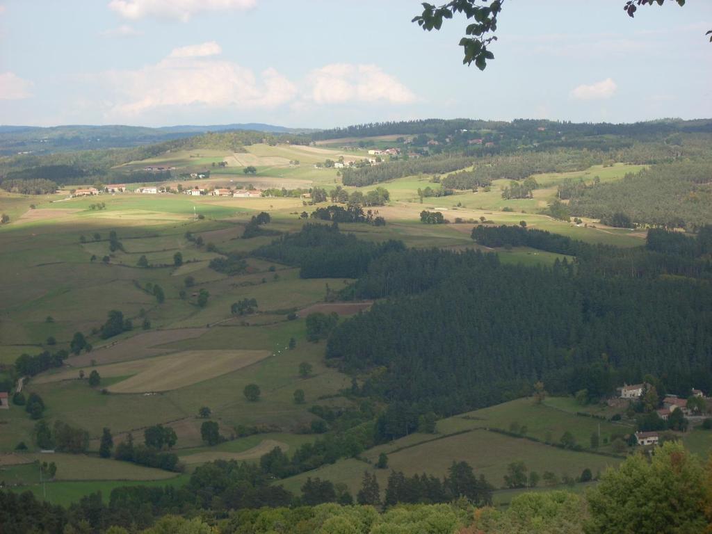 Les Roulottes De La Ferme Des Chanaux Saint-Julien-d'Ance Екстер'єр фото